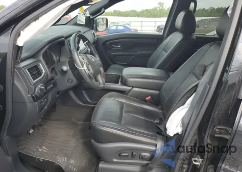 2019 Nissan Titan Platinum Reserve z USA, uszkodzony, nr VIN 1N6AA1E65KN517835